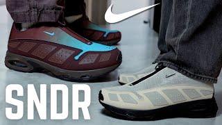 My FAVORITE Nike Sneaker Right Now - Nike Air Max SNDR 'Obscura' & 'Burgundy Crush' Review & On Feet