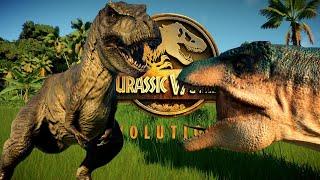 Jurassic World Evolution 2 #21 - REXY VS den ACROCANTHOSAURUS & die KÄMPFE BEGINNEN! JWE 2 Deutsch