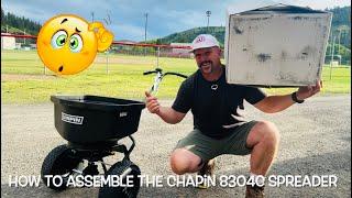 How to Assemble the Chapin 8304C 100-Pound Turf Broadcast Spreader