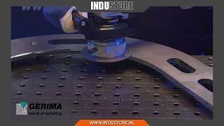 Industore: GERIMA Laskantenfrees | Wereldwijd unieke booster- en veertechnologie!