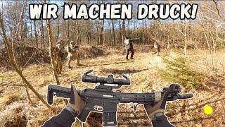 Airsoft Spieler macht den Gegnern ordentlich Druck!  | Area M Gameplay |