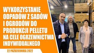 Wykorzystanie odpadów z sadów i ogrodów do produkcji pelletu na cele ogrzewnictwa indywidualnego