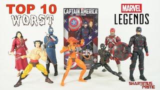 Top 10 WORST Marvel Legends of 2021 by ShartimusPrime