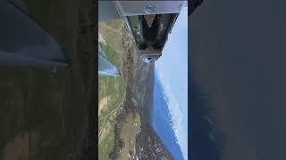 MiGFlug video Jetflug mountains