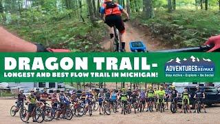 Dragon Trail | Best Mountain Bike Flow Trail in Michigan - Dragon Adventures Base Camp