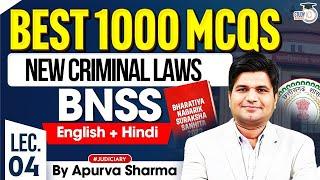 Chhattisgarh Judiciary Preparation | BNSS | Best 1000 MCQs By Apurva Sharma #4