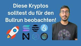 Diese Kryptos solltest du unbedingt für den Bullrun 2024/2025 beobachten!