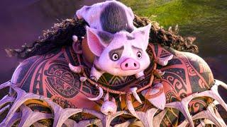 MOANA 2 Movie Clip - Pua Crashes on Maui (2024) Disney