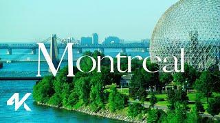 Montreal Aerial View Tour 4k Drone - Montreal, Quebec, Canada