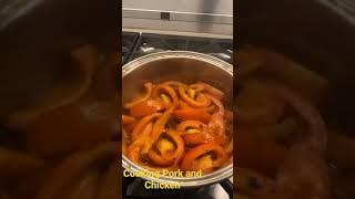 Cooking Pork and Chicken