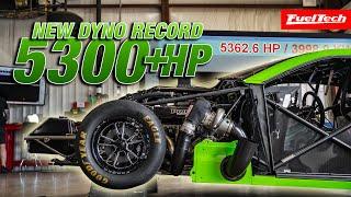 We BROKE our HIGHEST HP DYNO RECORD! Over 5300HP! | Paul Mouhayet