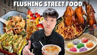 ULTIMATE 24-HOUR STREET FOOD TOUR in Flushing, NY | Crazy Encounter Story