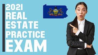 Pennsylvania Real Estate Exam 2021 (60 Questions with Explained Answers)