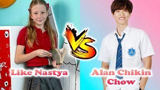 Like Nastya VS Alan Chikin Chow Transformation | From Baby To Now Years Old