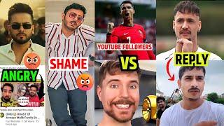 Elvish Yadav Army angry on Lakshay | Asim Riaz vs Purav Jha | Ronaldo vs Mr Beast #thebharatshow