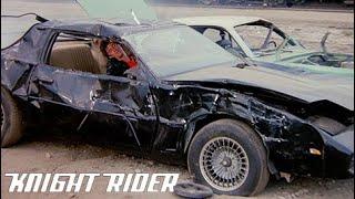 K.I.T.T. wird zerstört | Knight Rider Deutschland