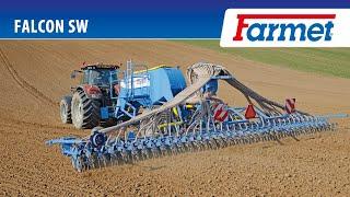 Sowing machine Farmet Falcon SW & wide seeding section for sowing narrow-row crops