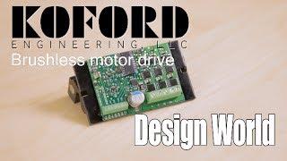 Motor drive from Koford Engineering  eliminates practically all brushless-motor power-supply setup