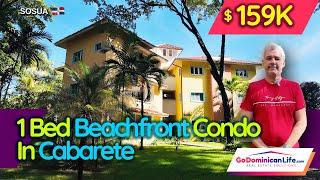 Luxury Beachfront Condo in Cabarete | 1 BEDROOM | Investment Opportunity