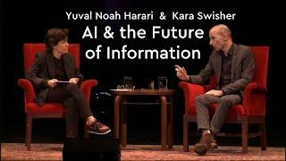 Kara Swisher & Yuval Noah Harari on Tech Bros, Witches & the Information Flood