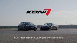 Shock absorber comparison | Fitting a Tesla Model 3 with KONI shocks