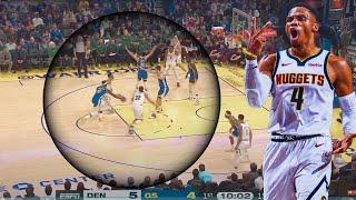 How The Nuggets Activated PRIME Russell Westbrook Tonight... | Nuggets vs Warriors Film Analysis |