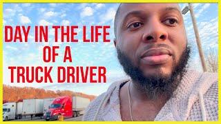 A Day in The Life of a Truck Driver #trucker #truckingvlogs #trucking