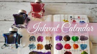 Diamine Inkvent Calendar 2023 // Ink Swatching