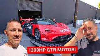 DELIVERY DAY, 720 GTR 1300HP BUILT MOTOR BY GINTANI!! 