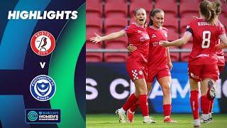 Robins Down Pompey | Bristol City v Portsmouth Highlights | Barclays Women's Championship