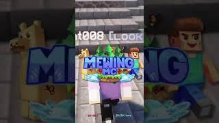 MewingMC is RELEASING SOON  #minecraftmeme #minecraft #minecraftsmp #looksmaxing