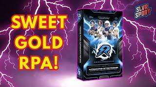 Opening My Last Hobby Box of 2024 Topps Resurgence Football - 3 Autos