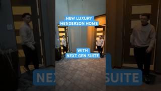 Next Gen Suite, New Luxury Henderson Homes for Sale #hendersonrealestate