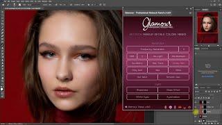 Glamour Retouch Panel | A Photoshop Extension Panel for Professionals