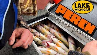 Lake Michigan Perch-Fishing in February