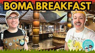 Disney World’s BEST Buffet Breakfast! | Boma - Flavors of Africa at Animal Kingdom Lodge!