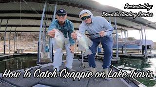 How to Catch Crappie on Lake Travis - Austin TX- Lake Travis Fishing Guide