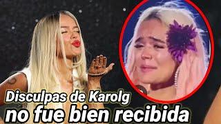 Disculpas de Karolg no fue bien recibida en Colombia