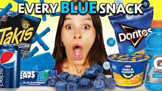 Guess the BLUE Snack From The TASTE!