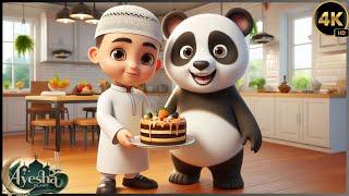 Muslim Panda Cake Song  | Fun & Kindness for Kids 