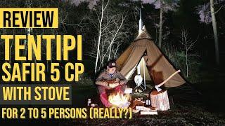 REVIEW TENTIPI SAFIR 5 CP TEEPEE TENT | SUPER TENT BUT FIVE PERSONS?