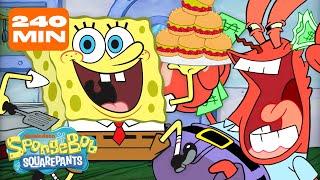 4 HOURS Inside the Krusty Krab  | SpongeBob