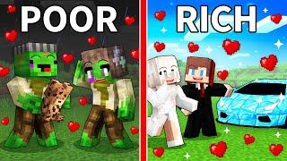 Mikey POOR vs JJ RICH LOVE in Minecraft (Maizen)