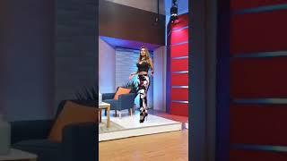 Marcela Gonzales conductora de la TV Boliviana