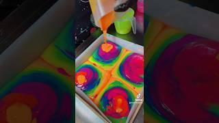 New Mold  Soap! #rainbowsoap #newsoapmold #shorts #soapmaking #neonsoap #cpsoapmaking #soapmaker