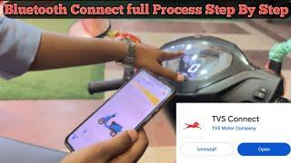 How To Connect Tvs Jupiter 110cc With Bluetooth Via Phone - Full Detail Step By Step 