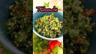 Libanesischer Petersiliensalat, gesund, lecker. #recipe Taboulé/Tabouleh