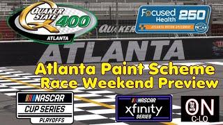 NASCAR Atlanta Paint Scheme & Race Weekend Preview. Darlington Recap, NASCAR News, My Picks & More!