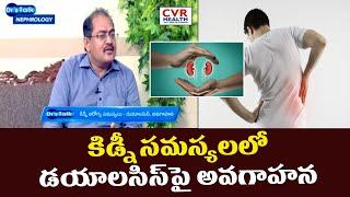 కిడ్నీ సమస్యలలో డయాలసిస్ పై అవగాహన | Kidney Health Dialysis Awareness | CVR Health