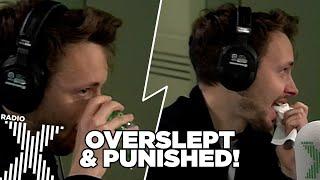 Producer James overslept by an hour... So Chris punished him! | The Chris Moyles Show | Radio X